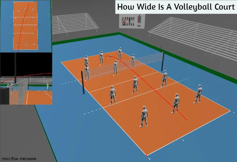 How Wide Is A Volleyball Court - Volley Ballz